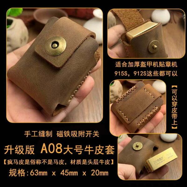 Zorro Lighter 915 915S Leather case 4
