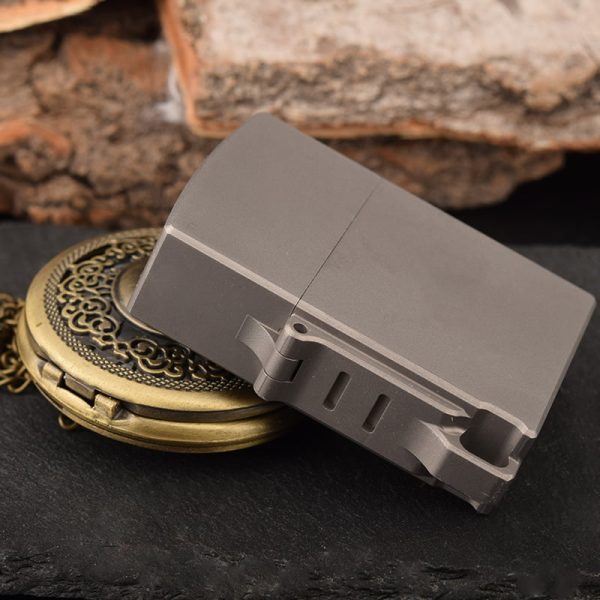 Stylish Titanium Lighter For Outdoor Camping Hiking
