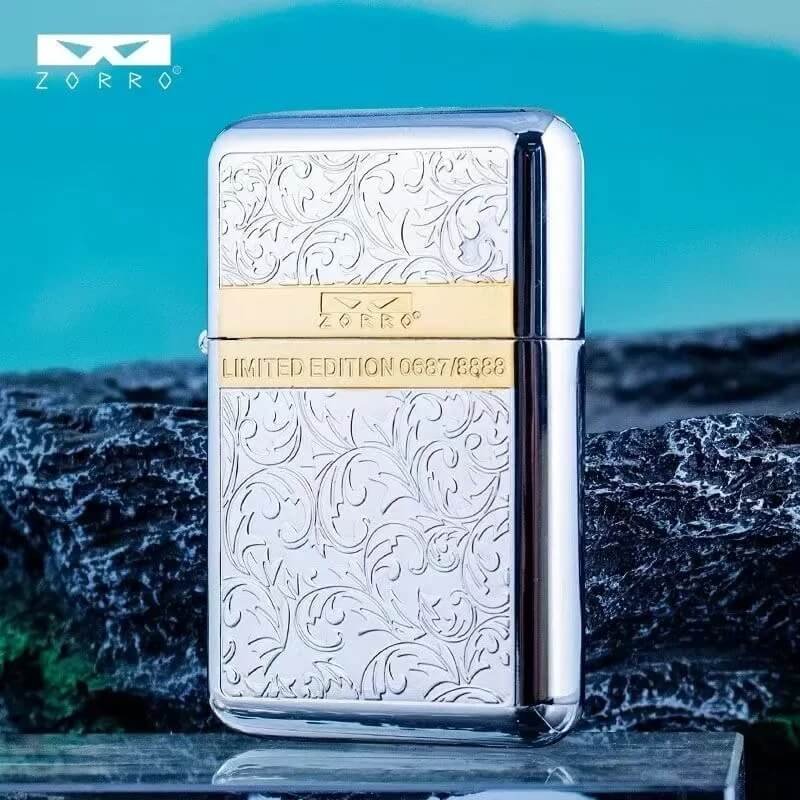 ZORRO Kerosene Lighter Windproof Personalized Retro Collection